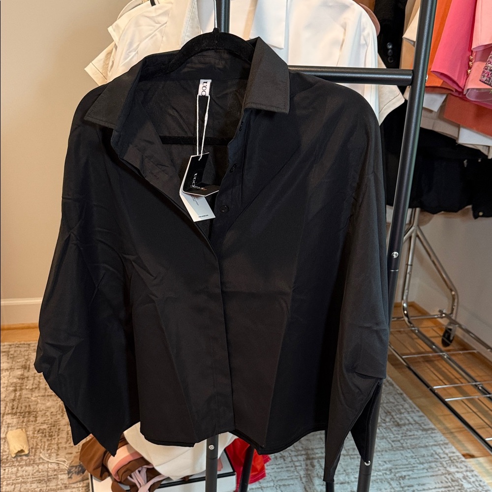 Elegant Black Women's Top